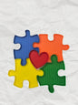 Heart Puzzle Set